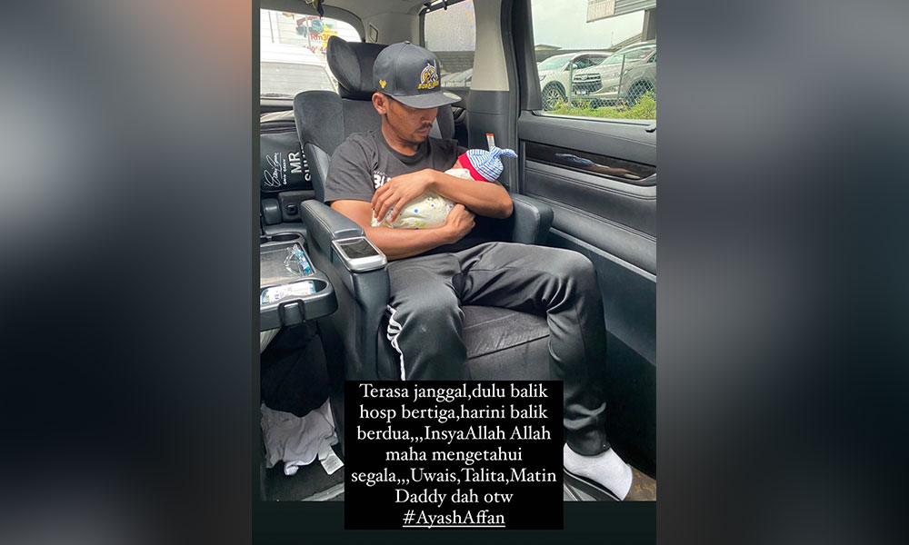 Shuib bersyukur dah boleh bawa balik Ayash Affan