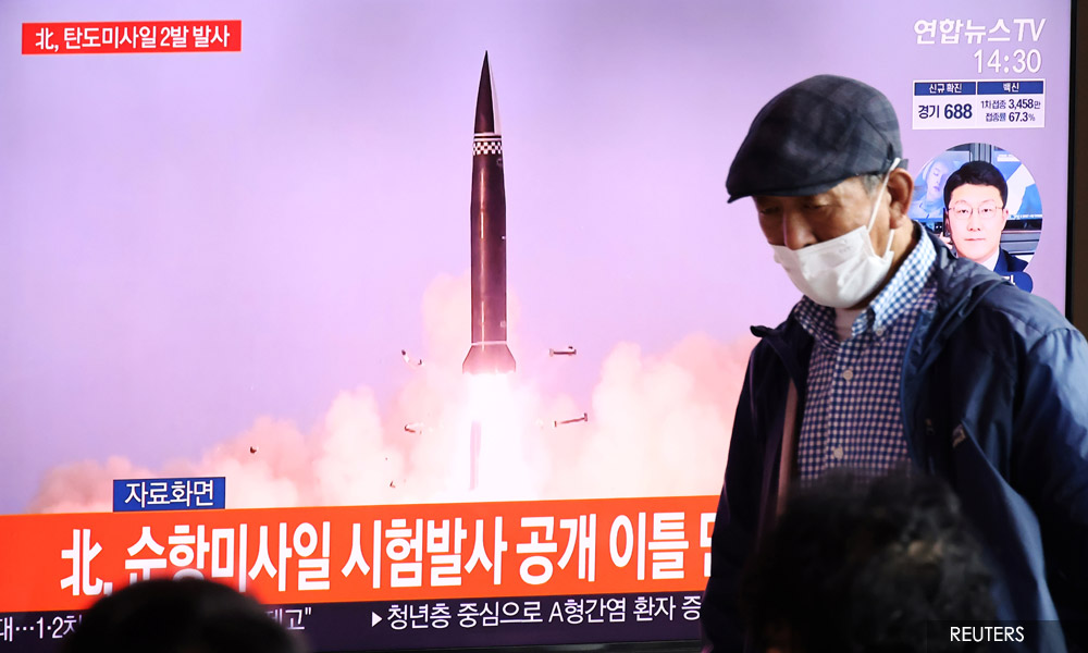 N Korea fires unidentified projectile, criticises US 'hostile' policy