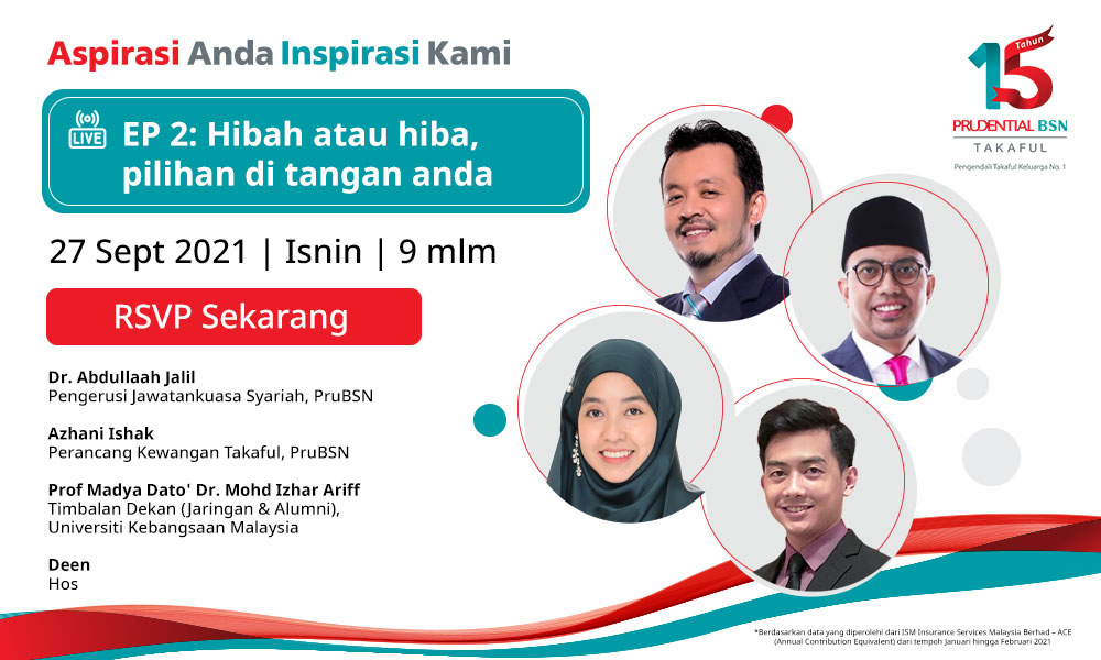 Hibah atau hiba, pilihan di tangan anda