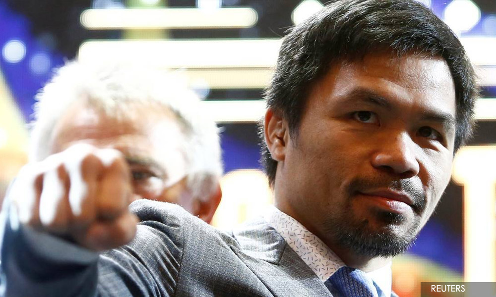 Pacquiao umum bertanding presiden dalam pilihan raya tahun depan
