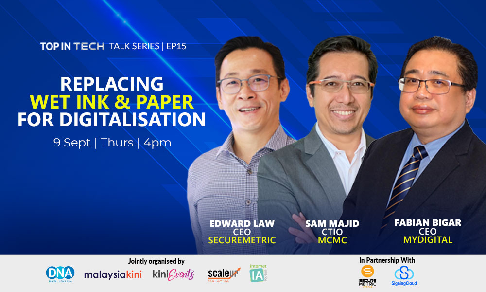 Top in Tech: Replacing Wet Ink and Paper for Digitalisation