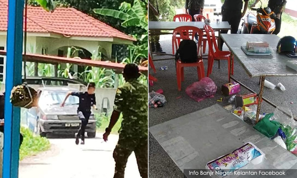 Rempuh sekatan PKPD sebelum lari