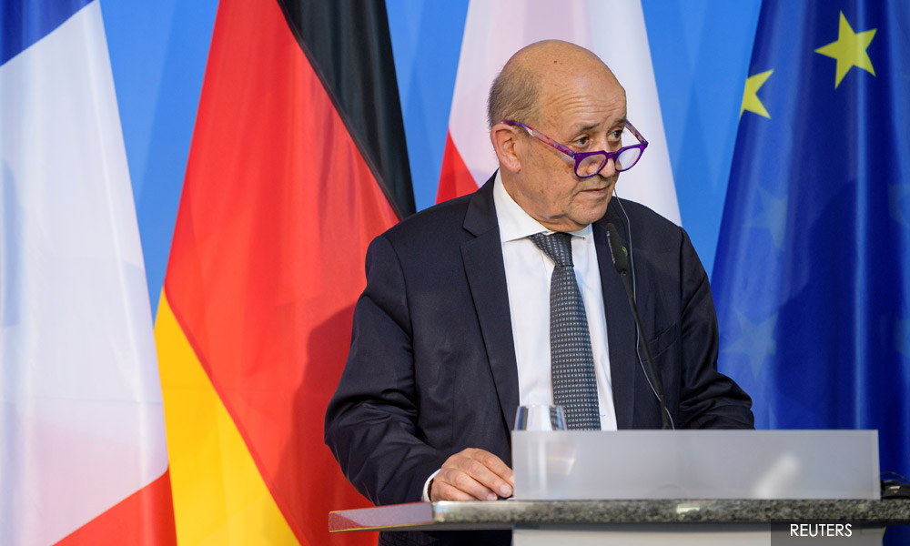 The Taliban is lying, France's foreign minister says