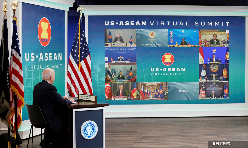 Biden joins Asean leaders to rebuke Myanmar junta