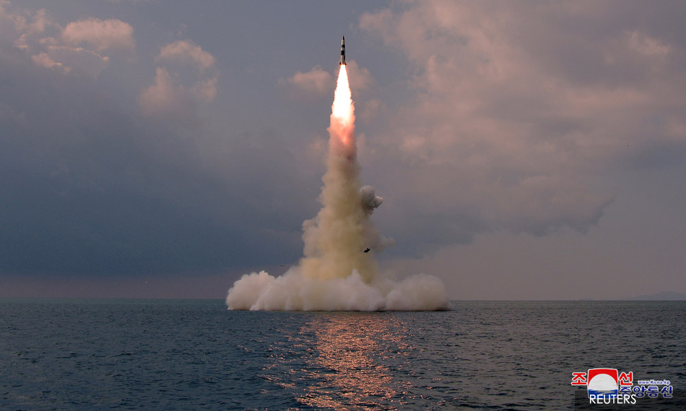North Korea confirms submarine launch of new ballistic missile