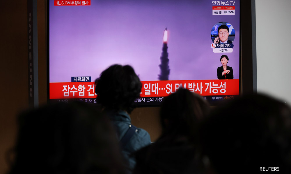 N Korea fires 2 missiles from Pyongyang airport, S Korea says