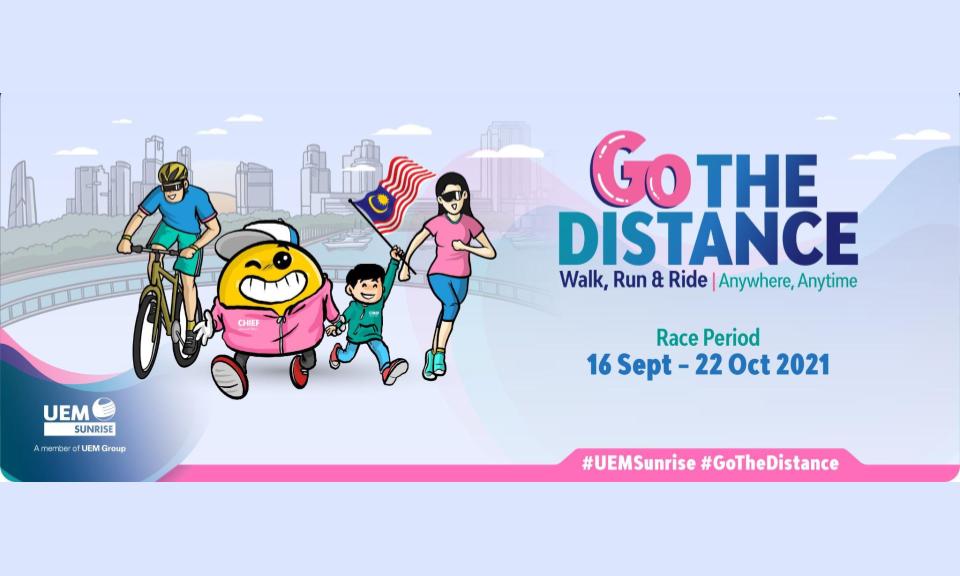 UEM Sunrise Go The Distance Virtual Run 2021