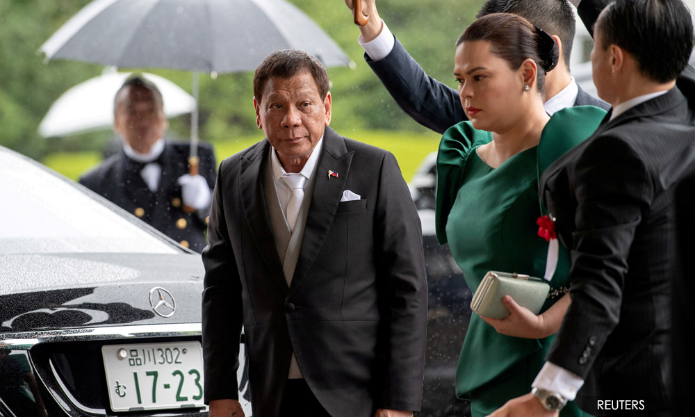 Philippines' Duterte says daughter running for president in 2022 elections - media