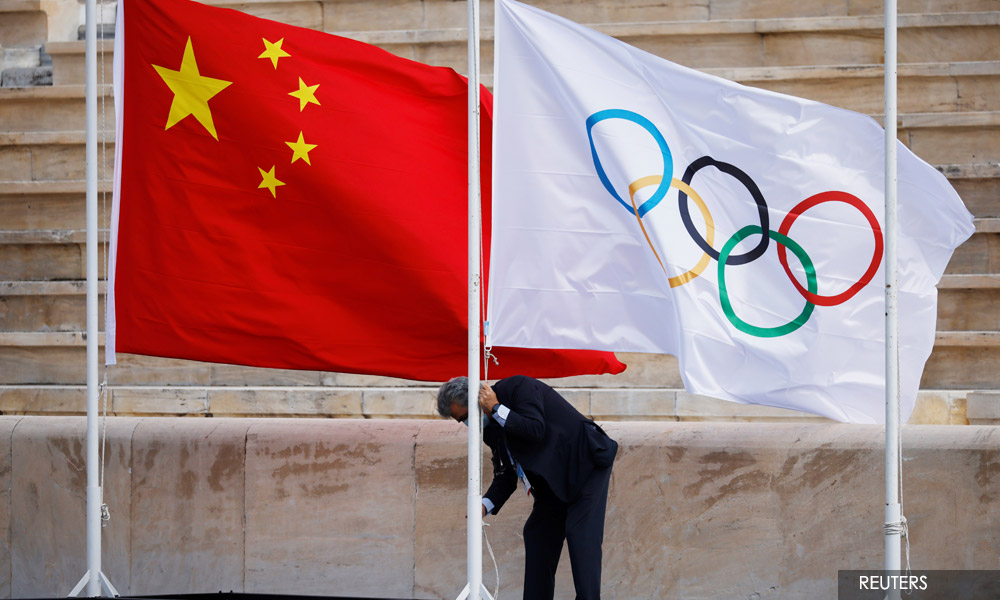 Beijing marks 100 days to Winter Olympics amid Covid-19, rights concerns