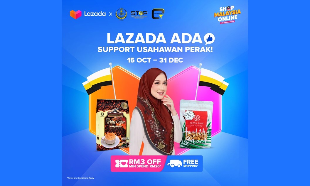 Lazada In Partnership With Perak State Government To Boost Ecommerce Adoption And Revenue For Perak Msmes