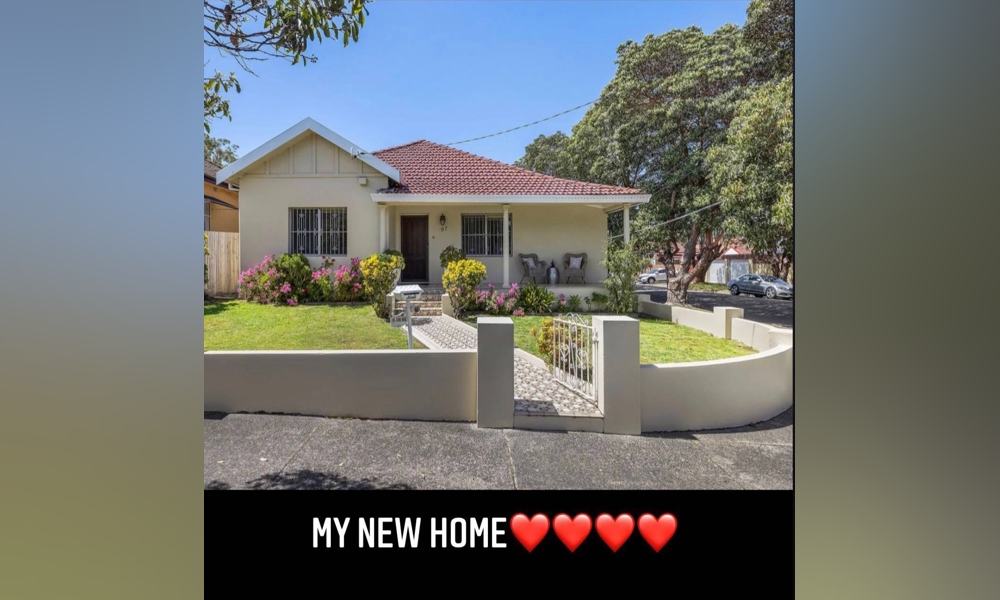 Sajat 'tayang' rumah baru di Australia