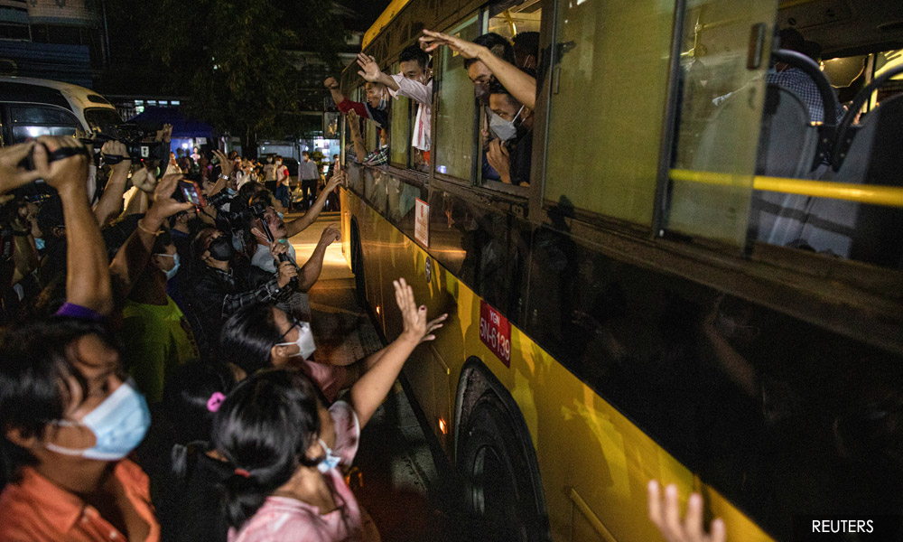 Myanmar frees political prisoners after Asean pressure, then re-arrests some