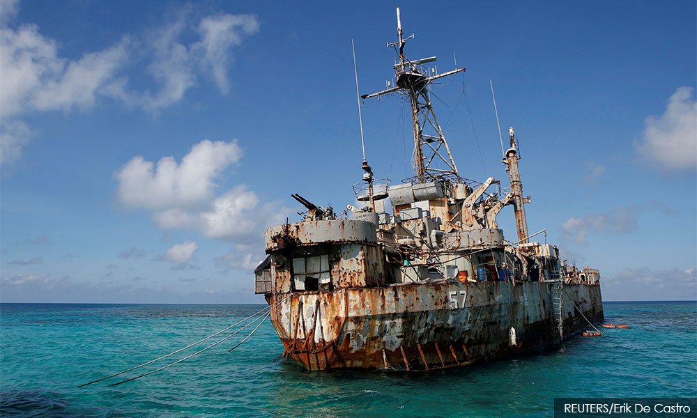 Philippines rejects China's demand to remove grounded navy ship
