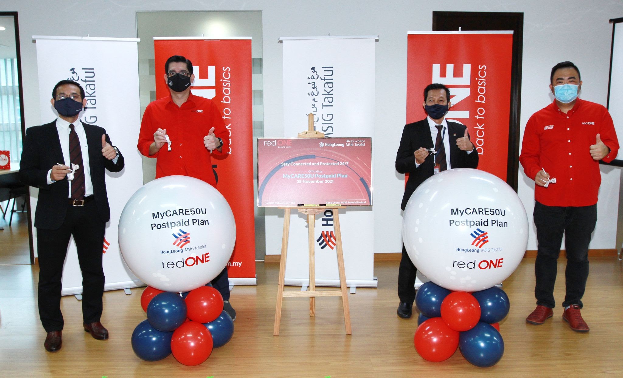 redONE launches latest postpaid plan with Hong Leong MSIG Takaful coverage
