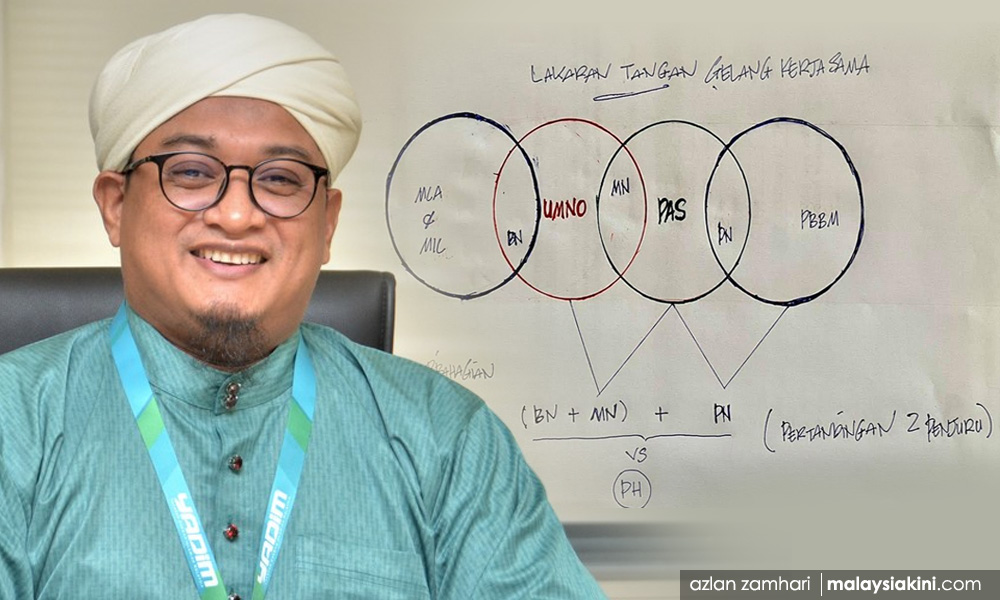 PAS leader offers 'cooperation chain' to link up Umno and Bersatu