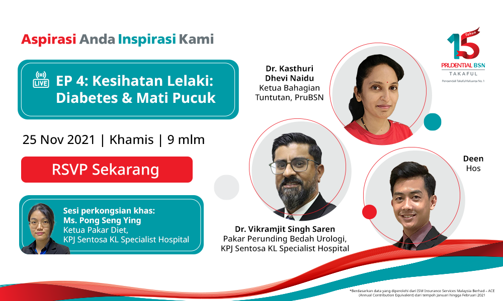 Kesihatan Lelaki: Diabetes & Mati Pucuk
