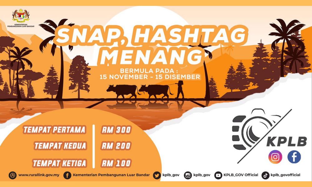 Pertandingan SNAP, HASHTAG DAN MENANG