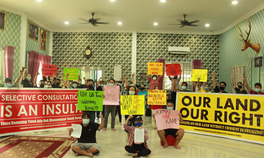 Indigenous communities launch signature campaign against logging in Baram
