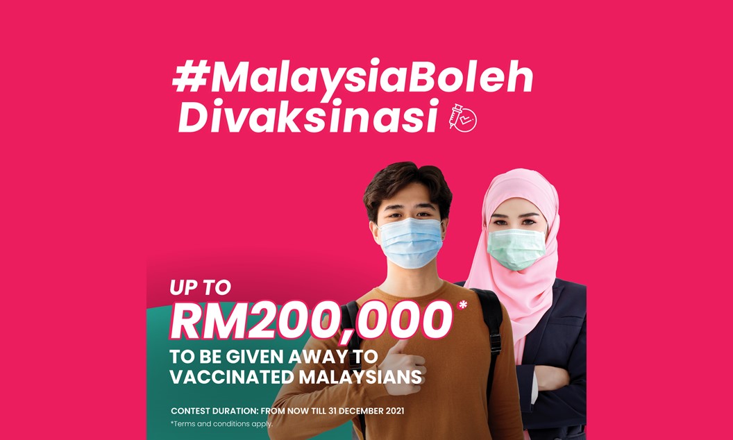 Prudential Malaysia is giving away up to rm200,000 worth of prizes to Covid-19 vaccinated Malaysians