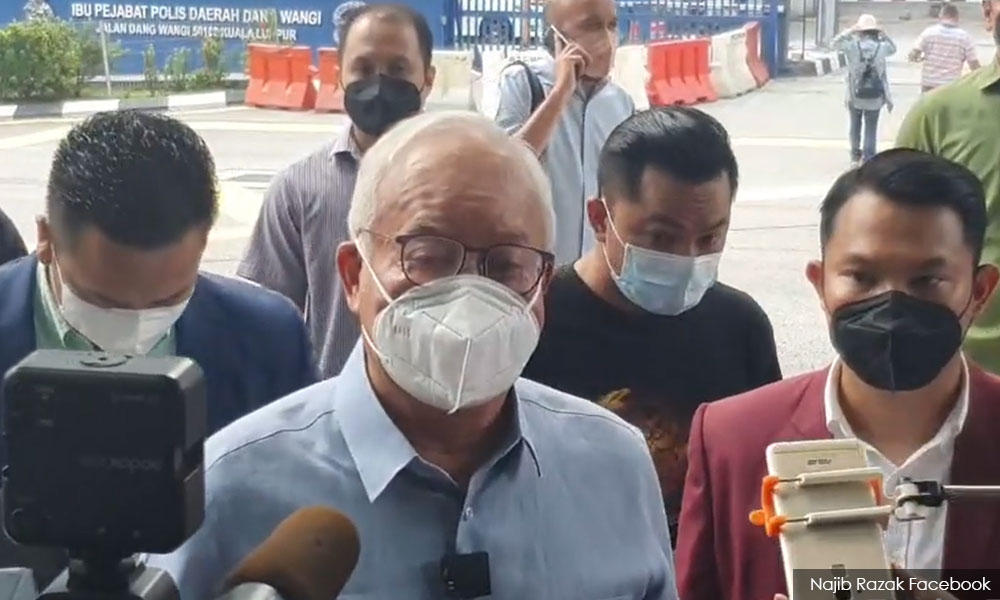 纳吉提洁蒂家案件,报警指控一马案有人匿证