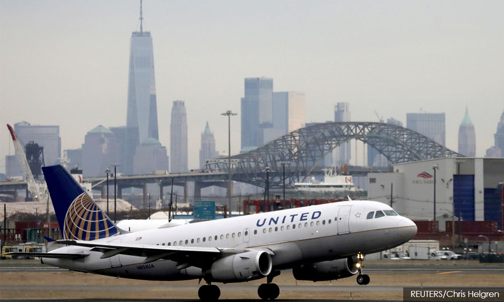 US airlines and Amazon join push to reduce aircraft emissions