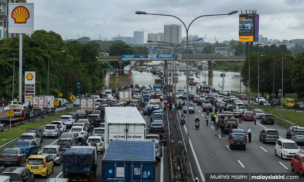 Laluan Lebuhraya Kemuning-Shah Alam dibuka semula