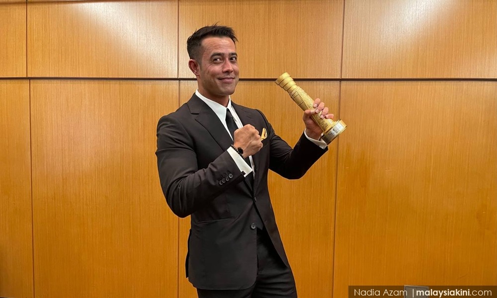 Lepas menang pelakon lelaki terbaik, Zul Ariffin teringat 'amaran' Rosyam Nor
