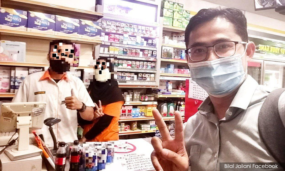 Kisah pemuda tegur pekerja bertudung jual arak