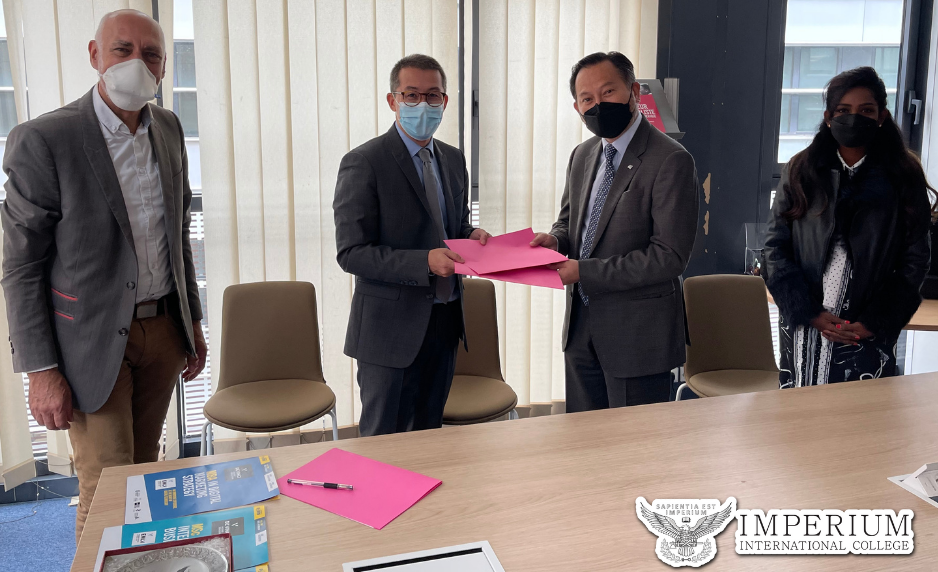 Imperium International College signs MoU with Institut Léonard de Vinci, Paris