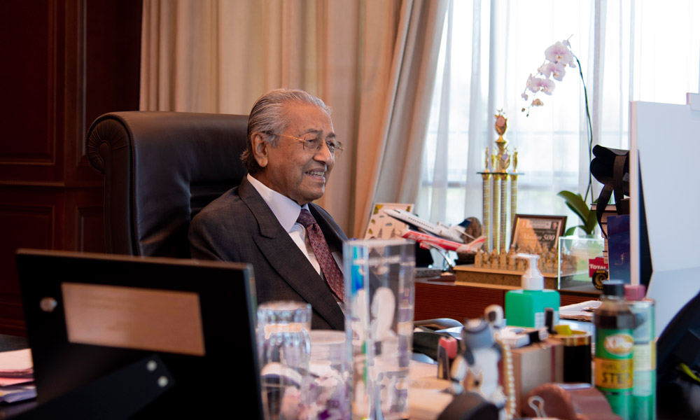 Dr M admitted to IJN for elective procedure