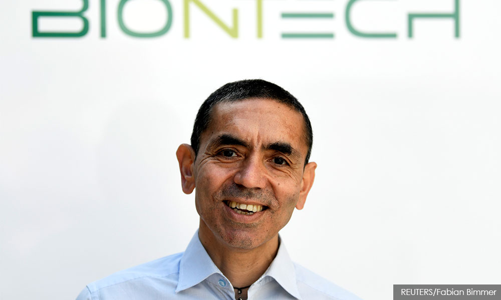 BioNTech CEO says vaccine likely to protect against severe Omicron Covid-19