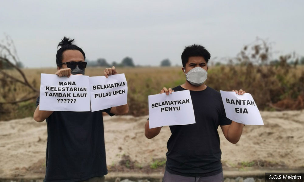 Worry over worse flooding in Malacca with yet another reclamation project