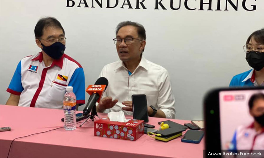Anwar: PKR Sarawak dapat sisa tapi dituduh 'tamak' kerusi