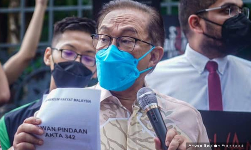 希盟没讨论联手国盟,安华说仅是依德利斯建议