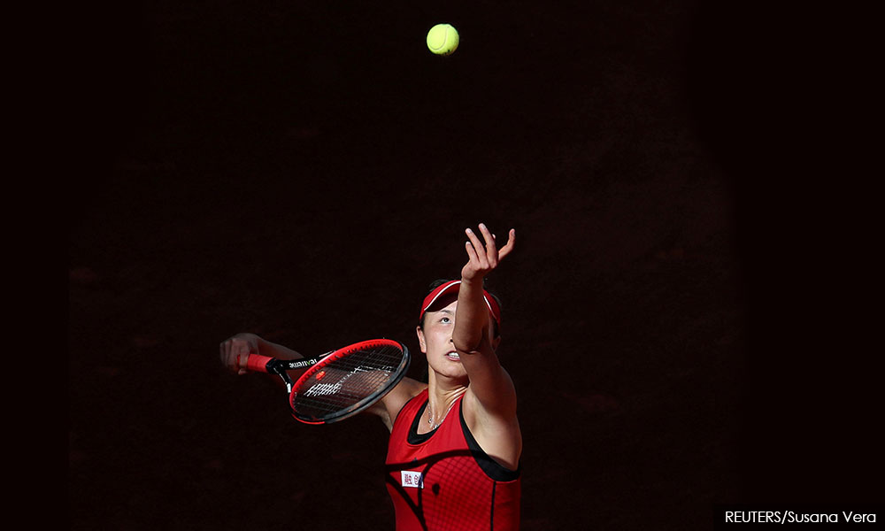 China chafes at exit of women's tennis body in solidarity with Peng