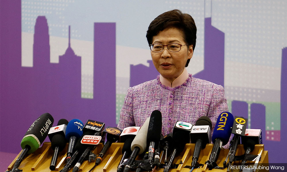 Press freedom in Hong Kong not facing 'extinction', claims leader