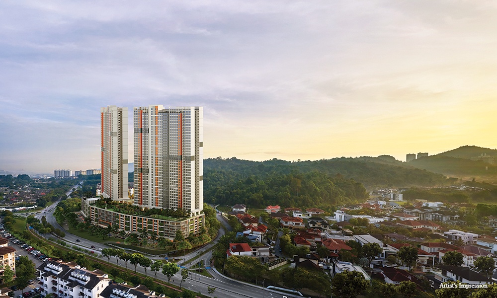 Wake up everyday to the mesmerising view of nature’s enclave and cityscape at Sunway d’hill Residences.