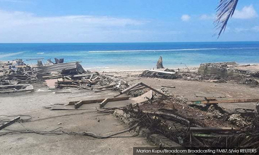 'Life and death' at sea: Log keeps Tonga's 'Aquaman' from going under