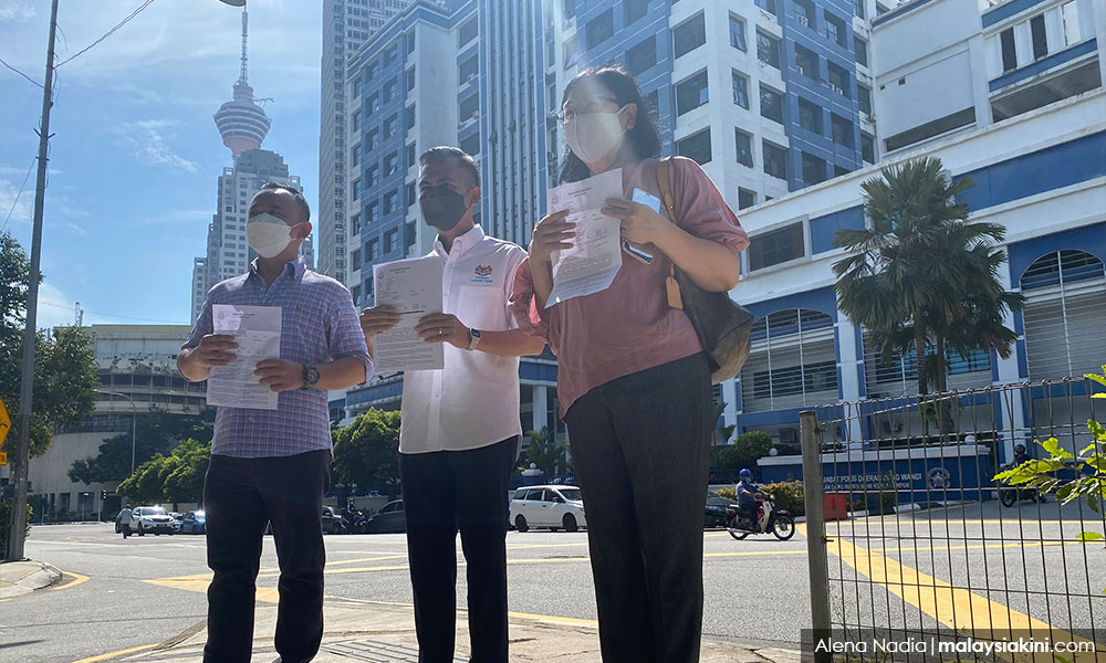 Ahli parlimen PKR buat laporan polis terhadap Azam Baki