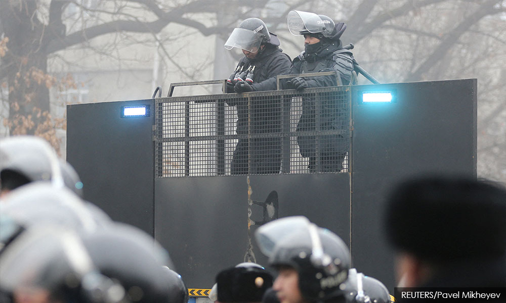 Kazakhstan detains almost 10,000 over deadly unrest