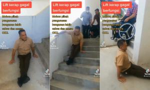 Faulty lifts at govt building force disabled officer to use stairs