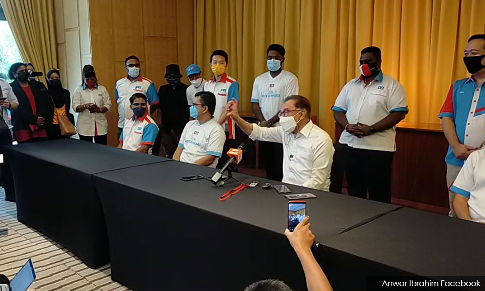 公正党下周揭部分候选人，安华淡化大臣人选传闻